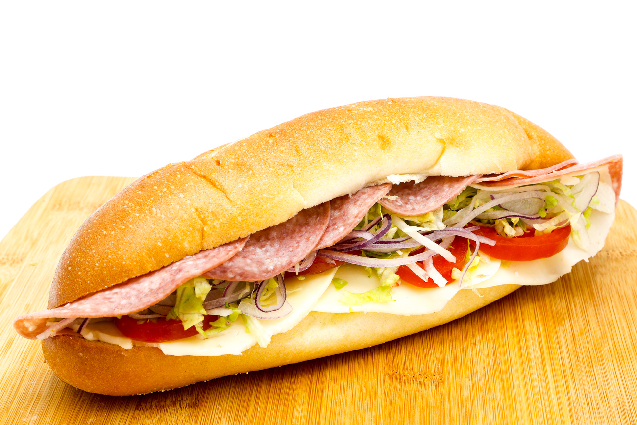 Order Genoa Salami and Provolone Hoagie food online from Bradley Cheesesteaks & Hoagies store, State College on bringmethat.com