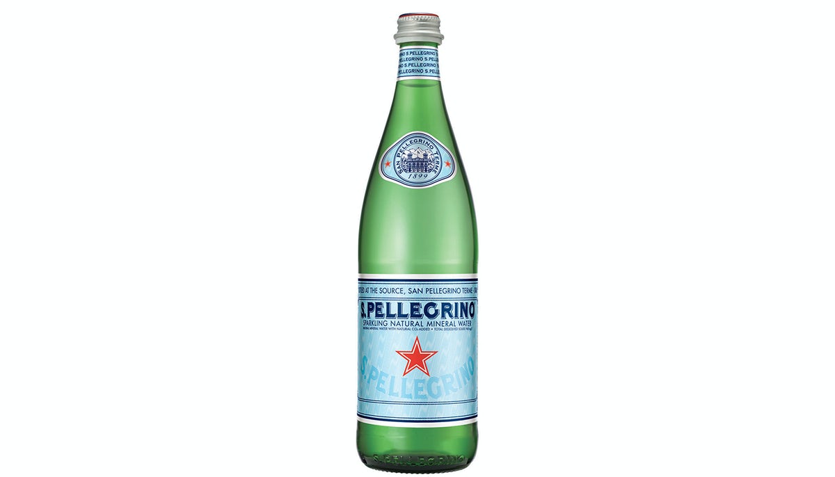 Order S. Pellegrino Sparkling Natural Mineral Water food online from Pokeworks store, Troy on bringmethat.com