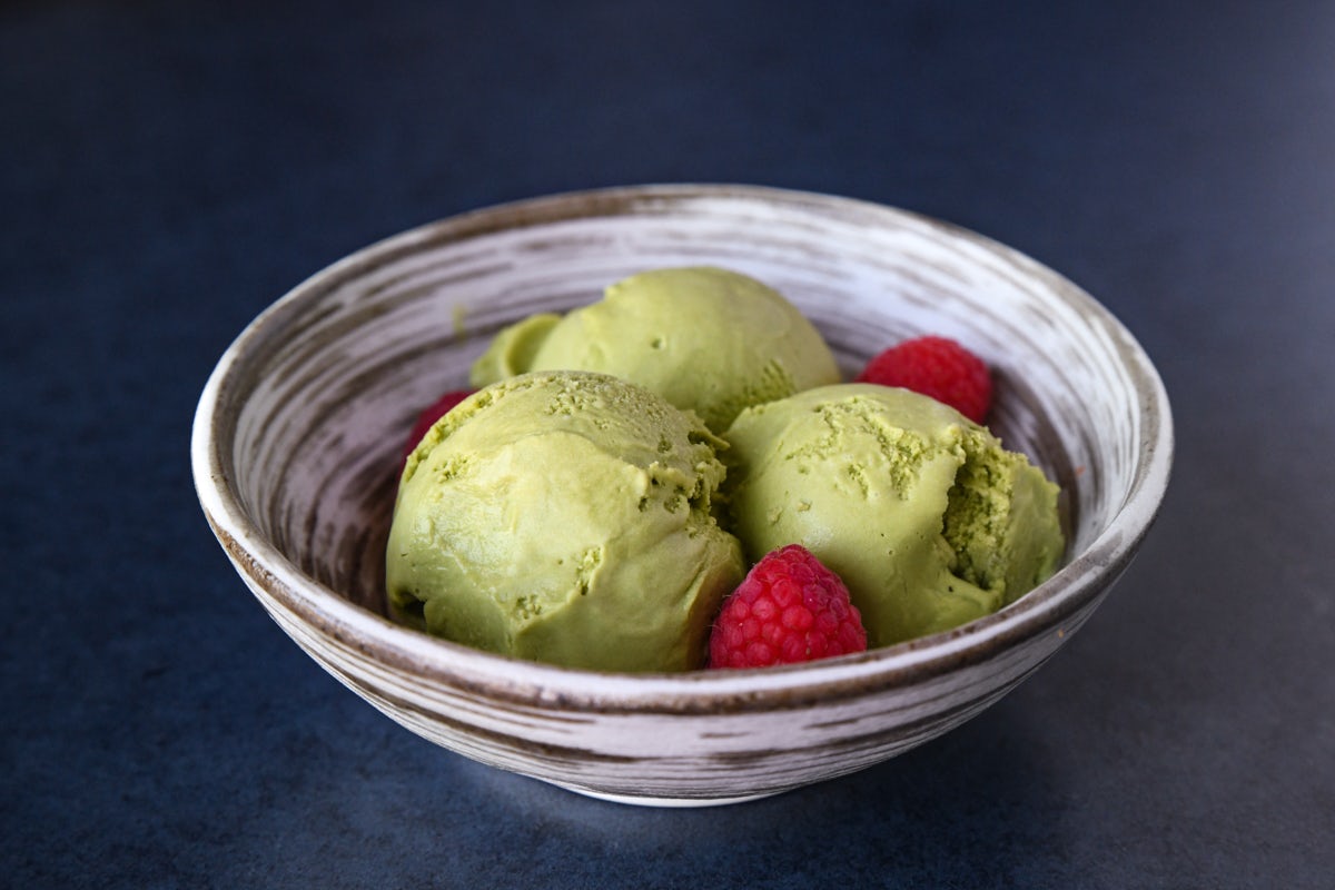 Order GREEN TEA ICE CREAM food online from Blue Sushi Sake Grill store, Fort Worth on bringmethat.com