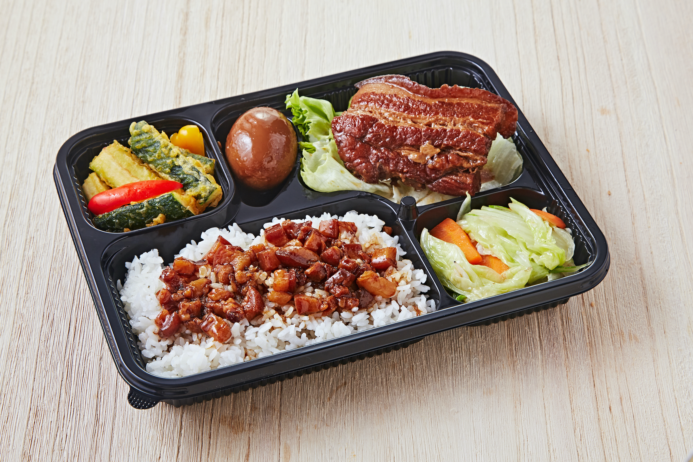 Order #R10 Pork Belly Bowl Bento food online from O2 Valley store, Cupertino on bringmethat.com