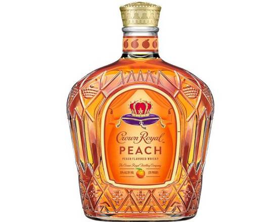 Order CROWN ROYAL PEACH 750ML 35% food online from Pacific Liquor Market store, Bell Gardens on bringmethat.com