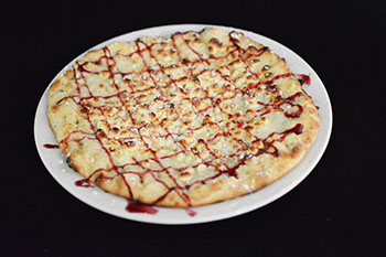 Order Heavenly White Pie food online from Strong's Brick Oven Pizzeria store, Hebron on bringmethat.com