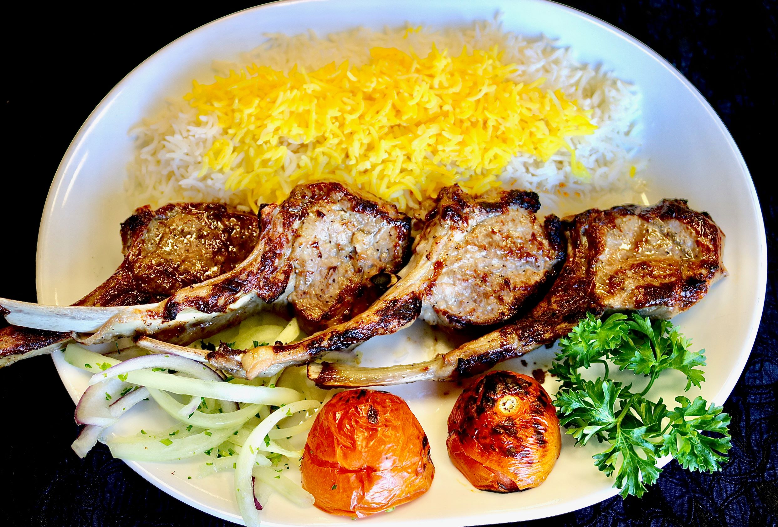 Order Lamb Chops food online from Flame Kabob store, Raleigh on bringmethat.com