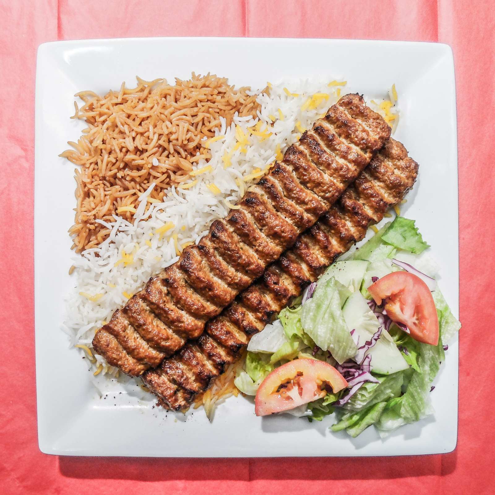 Order 6. Beef Kobidah food online from Grill Kabob Xpress store, Old Town Manassas on bringmethat.com