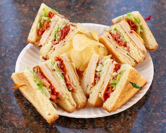 Order Club Sandwich food online from Dominick's Pizza & Carry Out store, Nottingham on bringmethat.com