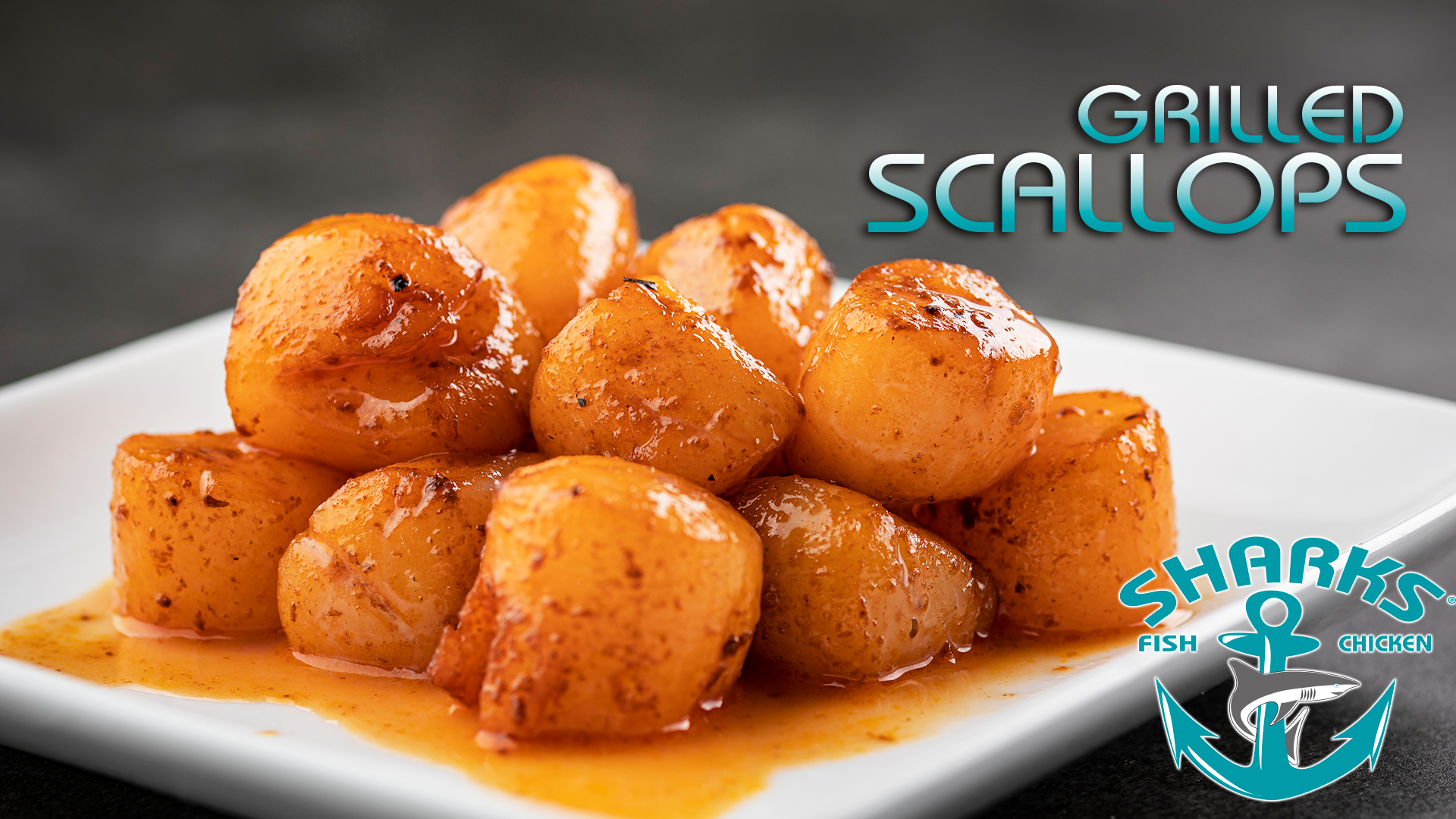 Order Scallops Grilled Dinner food online from Sharks Fish & Chicken store, Chicago on bringmethat.com