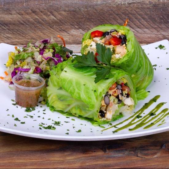 Order WEST CHIX WRAP food online from The Protein Source store, Las Vegas on bringmethat.com