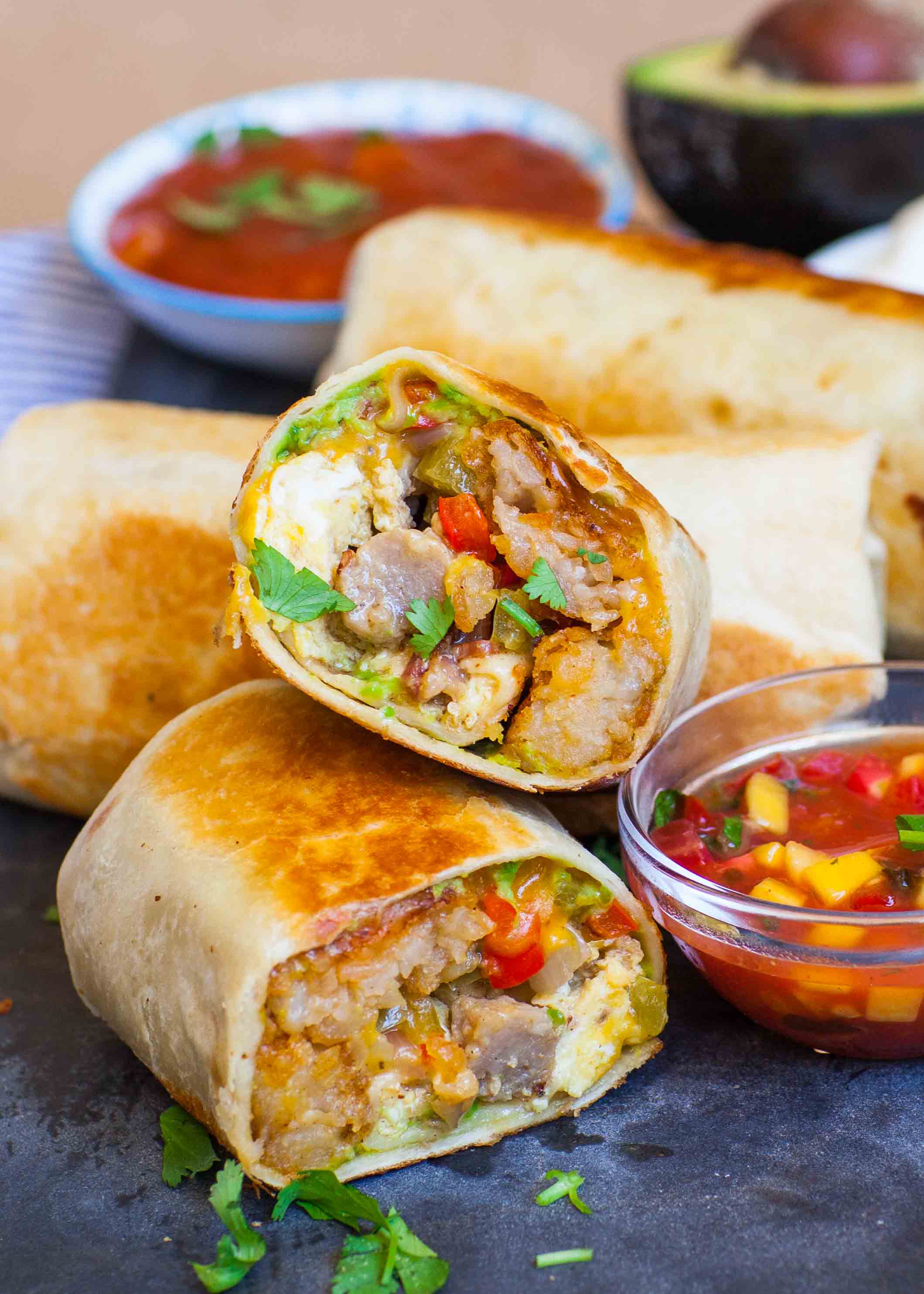 Order BREAKFAST BURRITO food online from Cafe NJS store, Valley Stream on bringmethat.com