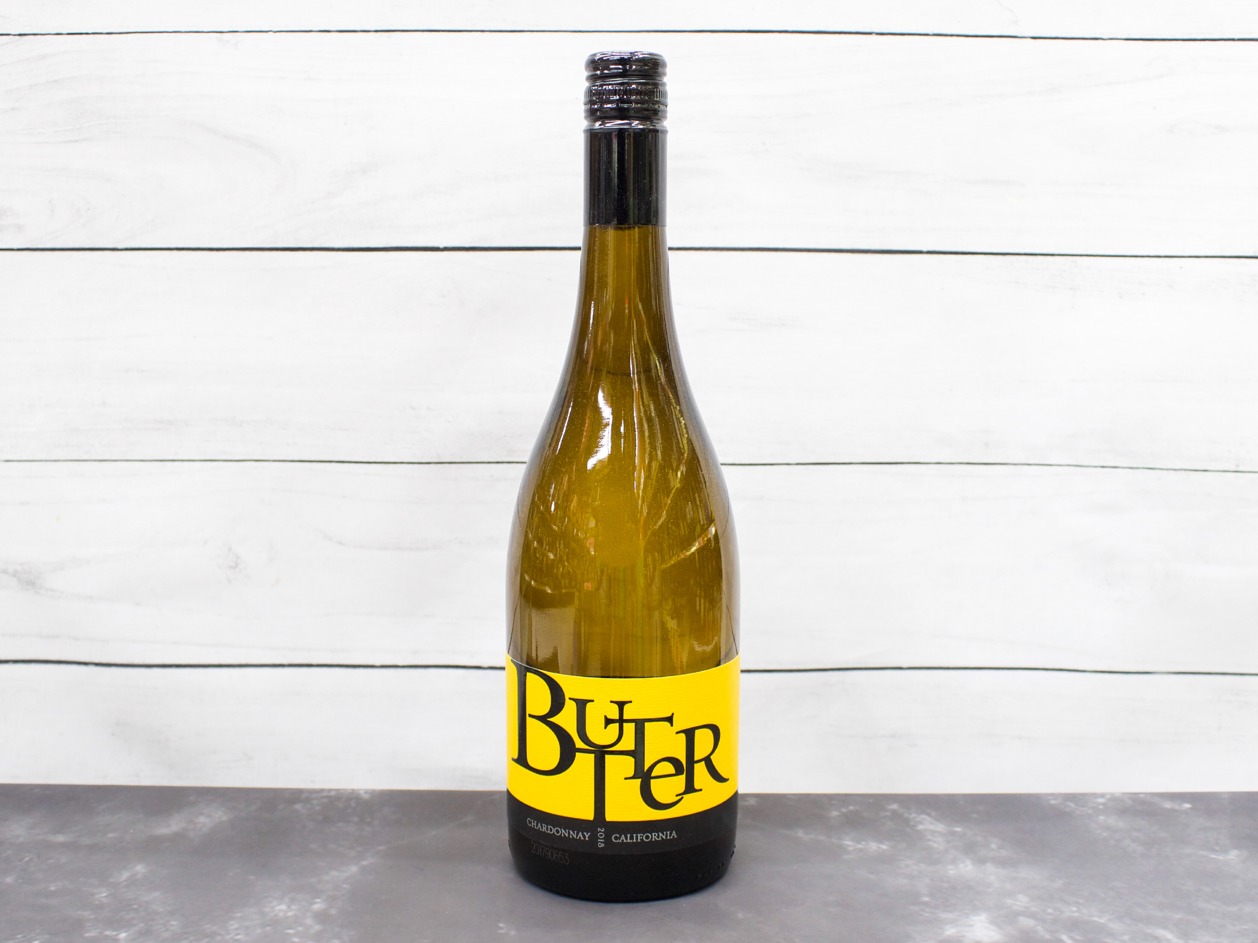 Order 750 ml. Butter California Chardonnay ABV 14.8% food online from Bailey Plaza Liquors store, Mountain View on bringmethat.com