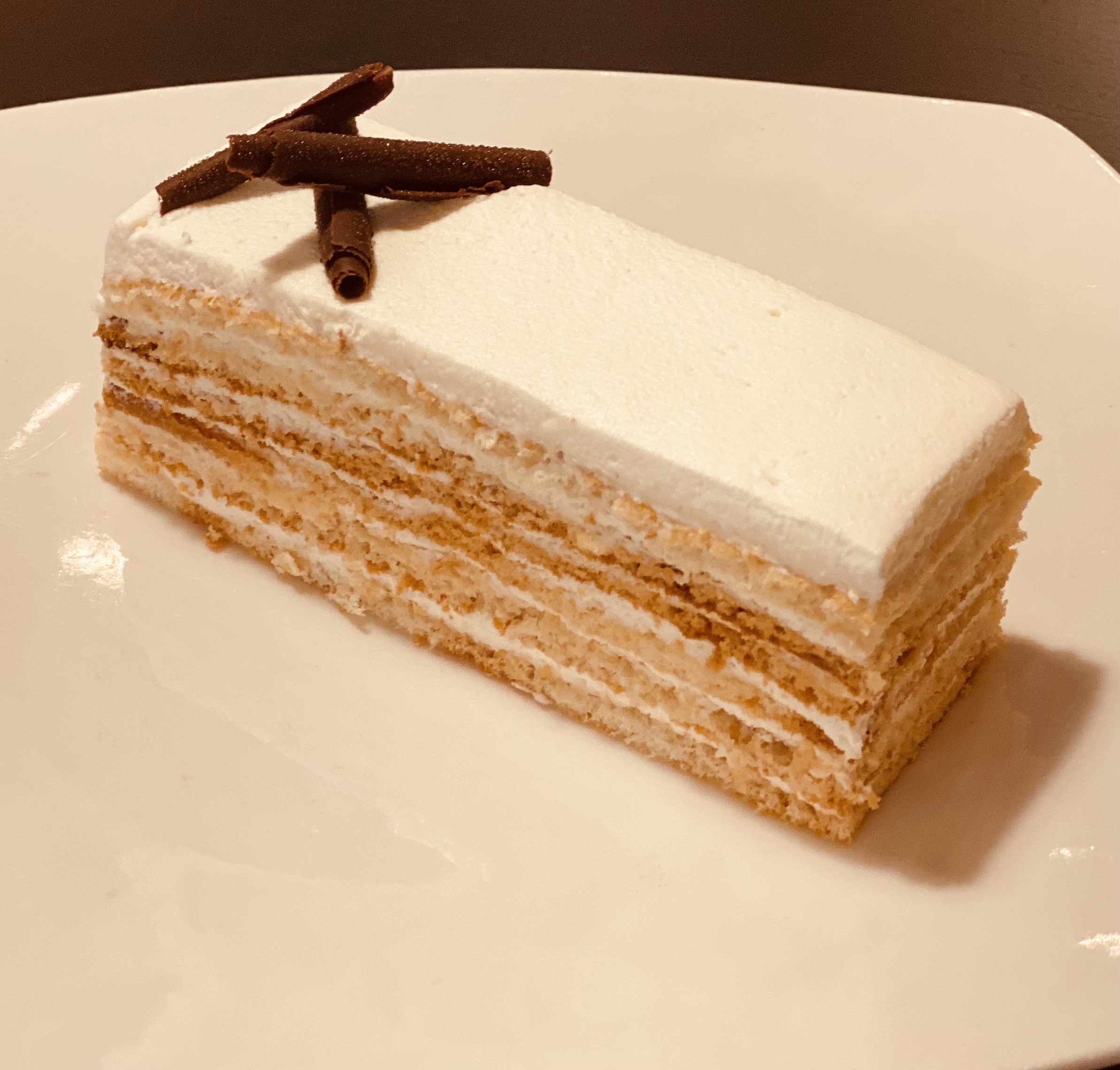 Order White Chocolate Cake food online from All Pierogi Euro Kitchen store, Mesa on bringmethat.com