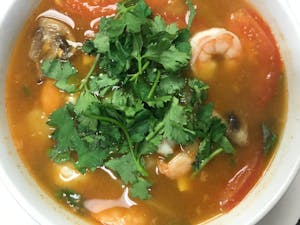 Order Tom Yum food online from Lemongrass Cafe store, Louisville on bringmethat.com