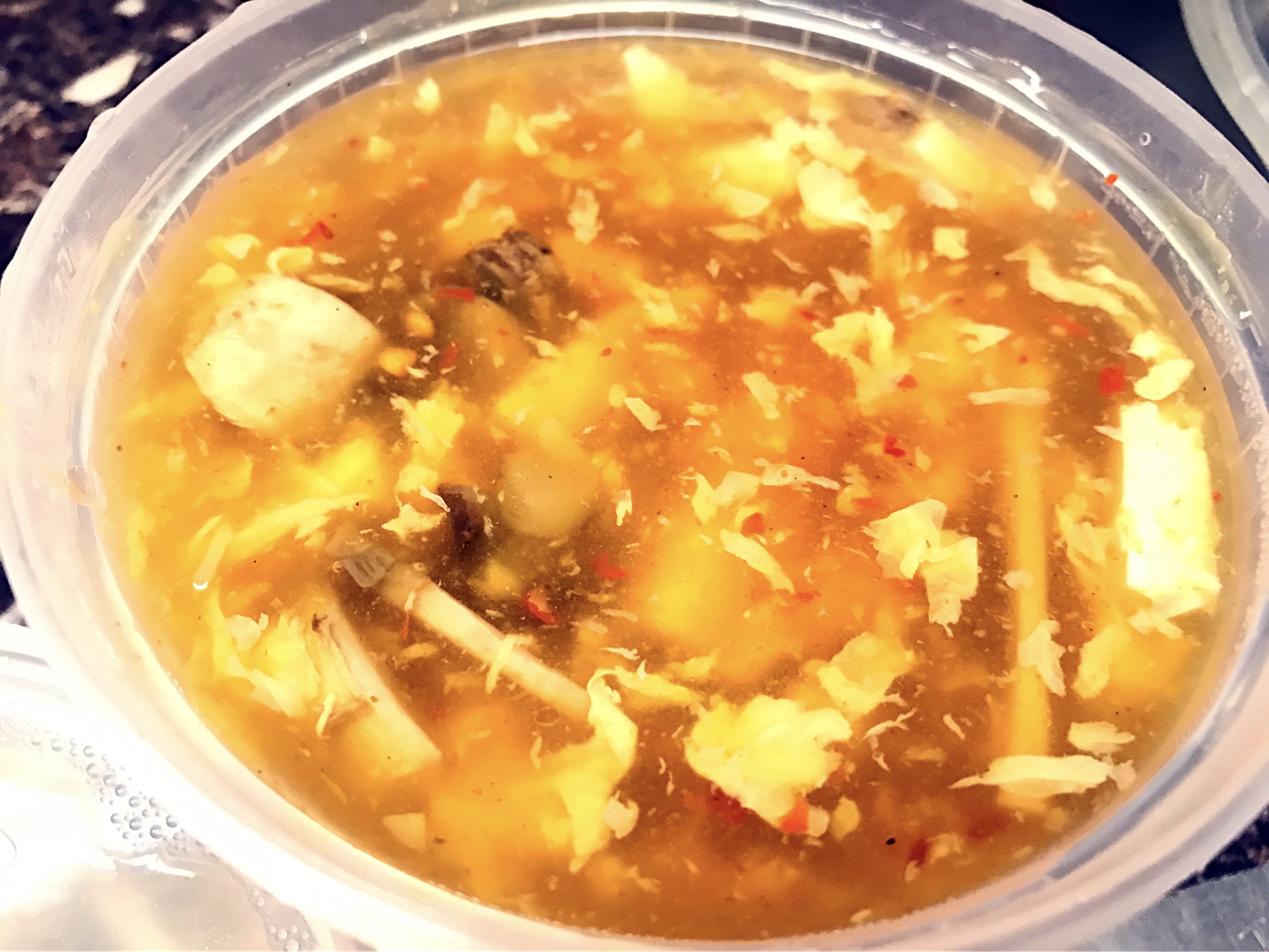 Order 22. Hot and Sour Soup food online from New China store, Bridgeport on bringmethat.com