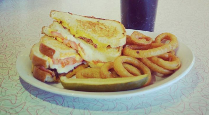 Order Loaded Triple Decker Grilled Cheese food online from Chase Diner store, Chandler on bringmethat.com