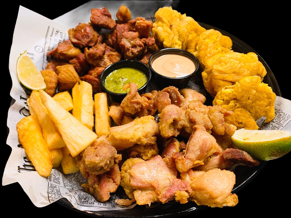 Order Bandeja Criolla food online from Twisted Taino Restaurant store, Parma on bringmethat.com