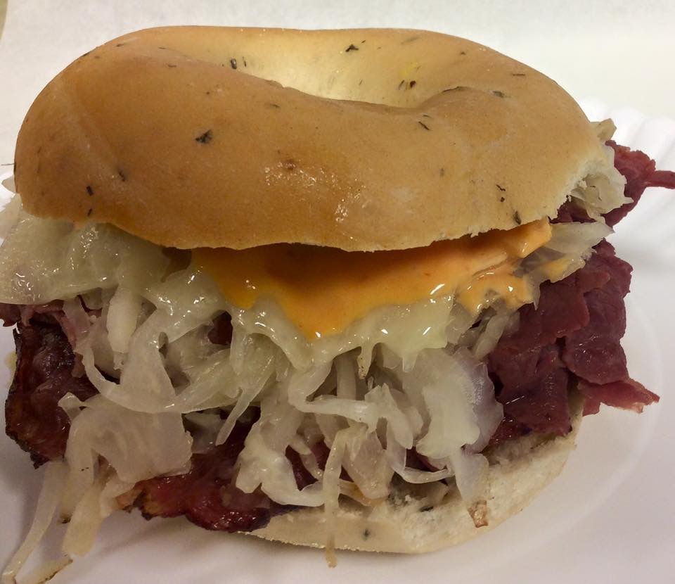 Order Reuben Sandwich food online from Bc Bagels store, Binghamton on bringmethat.com