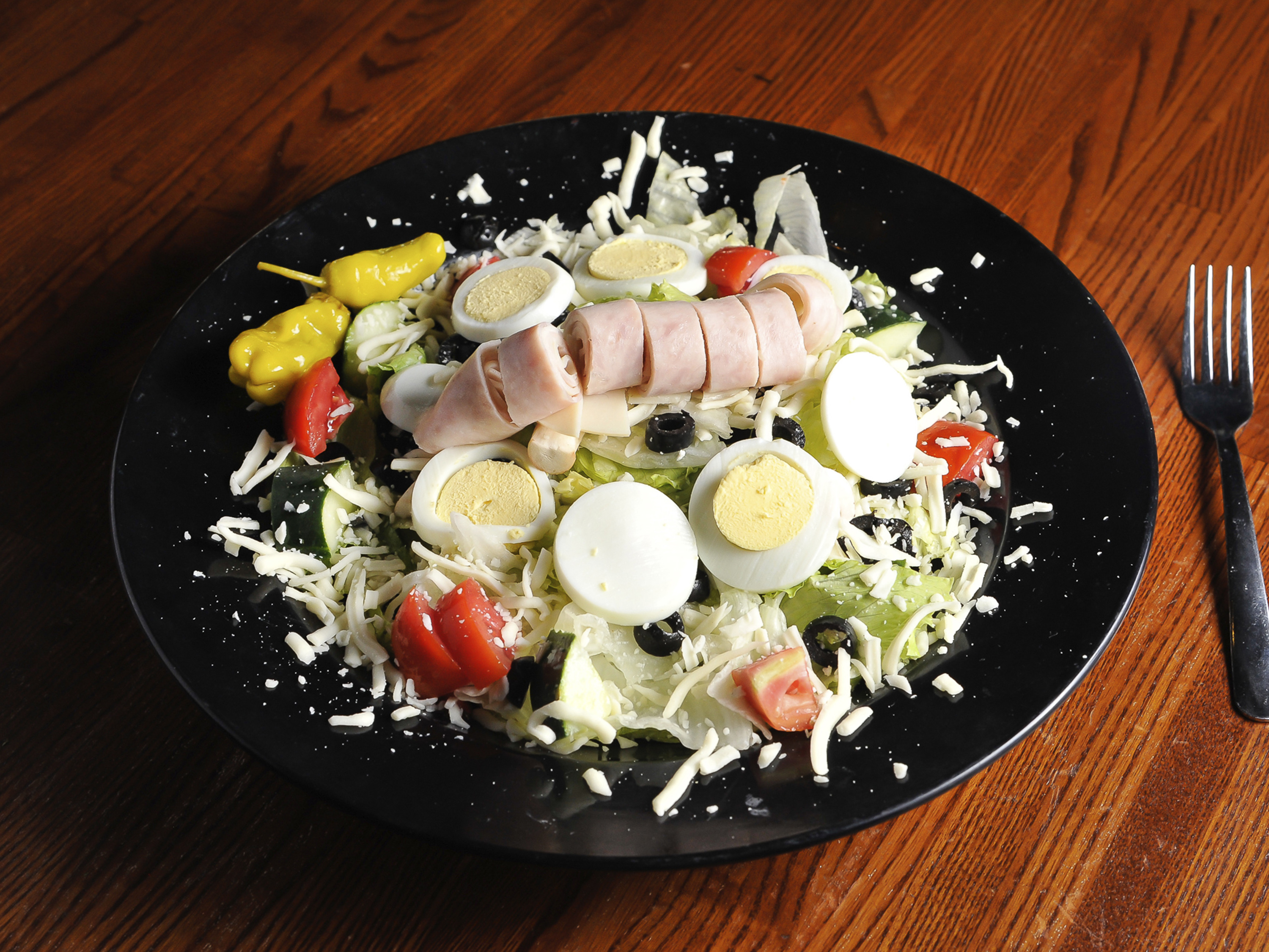 Order Chef Salad food online from Davinci's NY Style Pizza store, Mcdonough on bringmethat.com