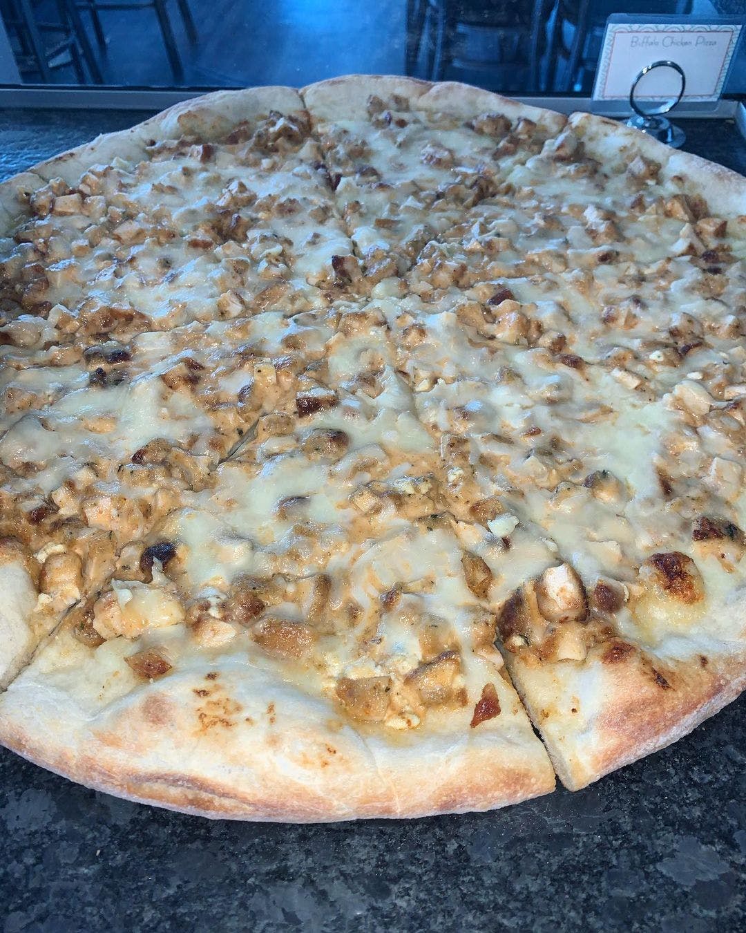 Order Buffalo Chicken Pizza - 18'' (8 Slices) food online from Taste Of New York store, West Des Moines on bringmethat.com