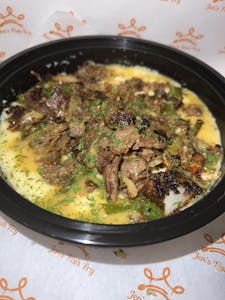 Order Philly Steak And Grits food online from Jen Fish Fry store, Fayetteville on bringmethat.com