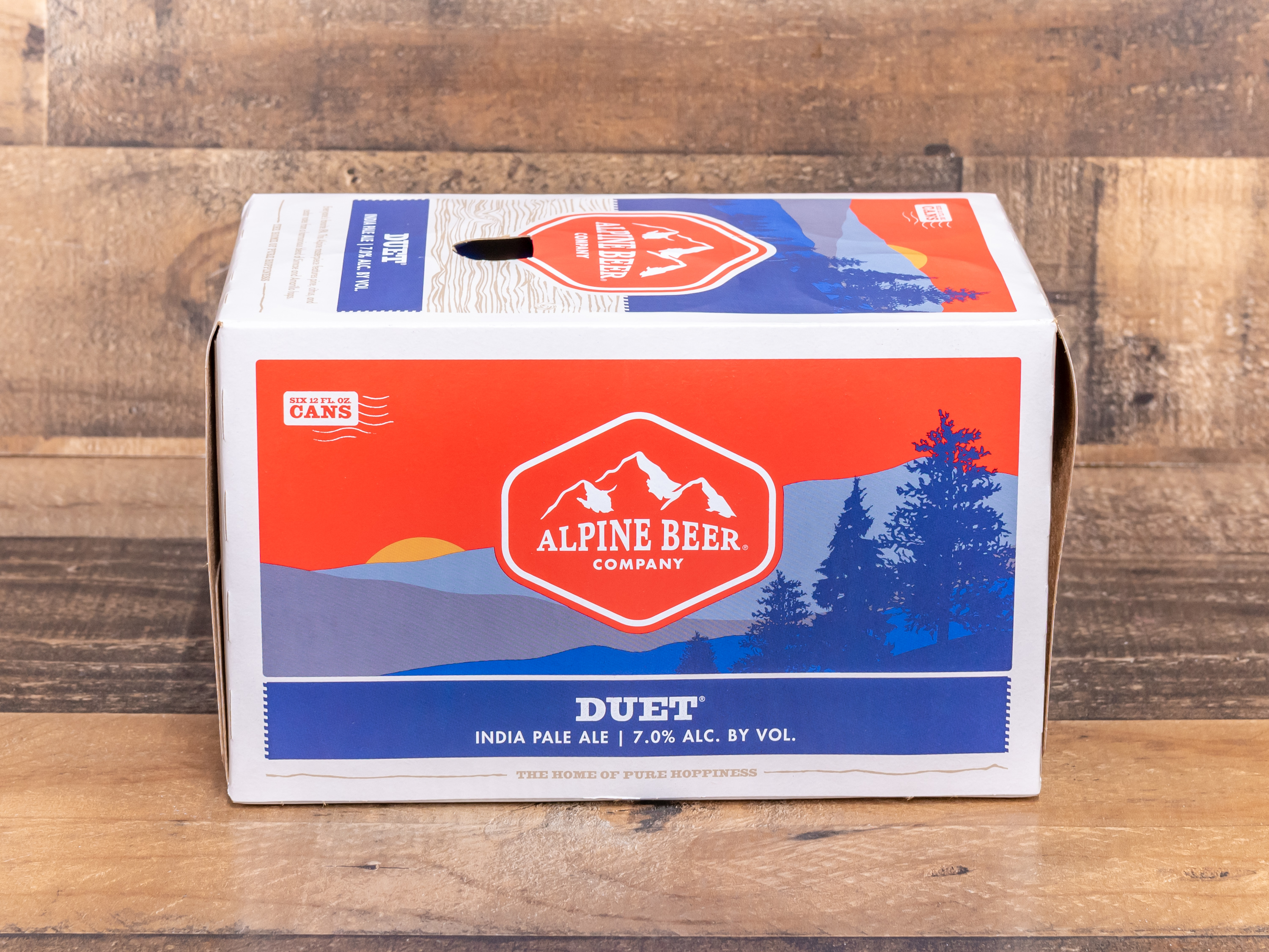 Order Alpine Duet 6pack cans food online from Belvedere Liquor store, Santee on bringmethat.com
