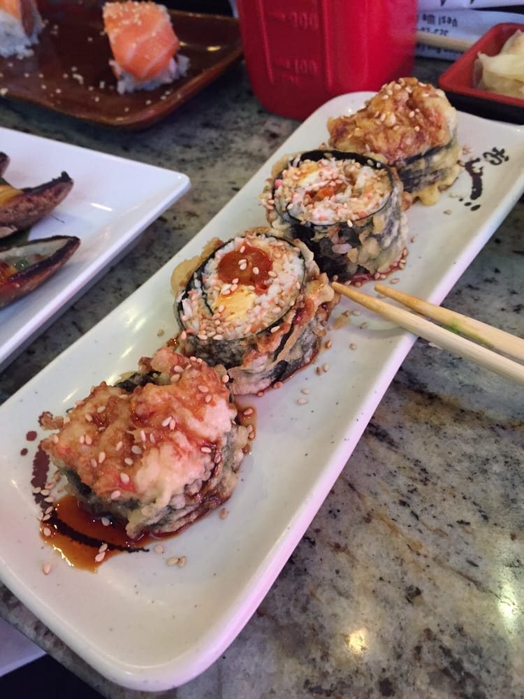 Order Stuffed Crab Jalapeno food online from What the fish sushi store, Los Angeles on bringmethat.com