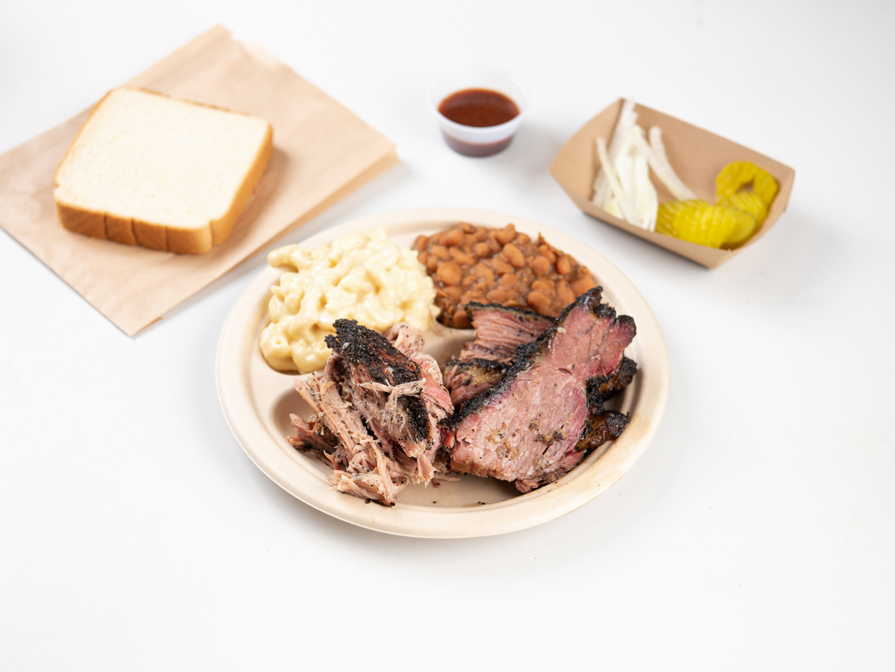 Order Pork Rib Plate food online from Henderson & Kane General Store store, Houston on bringmethat.com