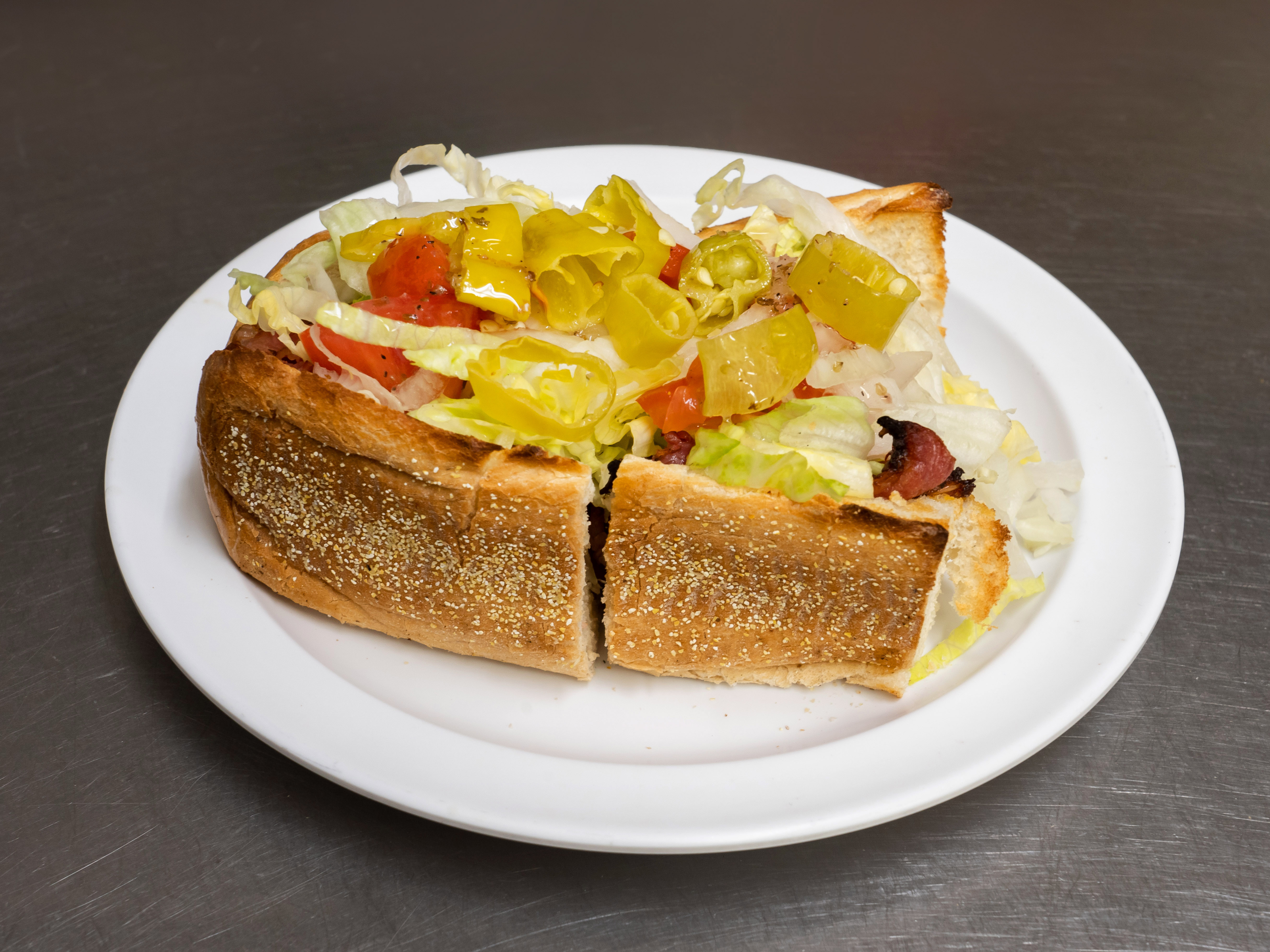 Order Pastrami with Cheese Hot Sandwich food online from Doria Haus Of Pizza store, Costa Mesa on bringmethat.com