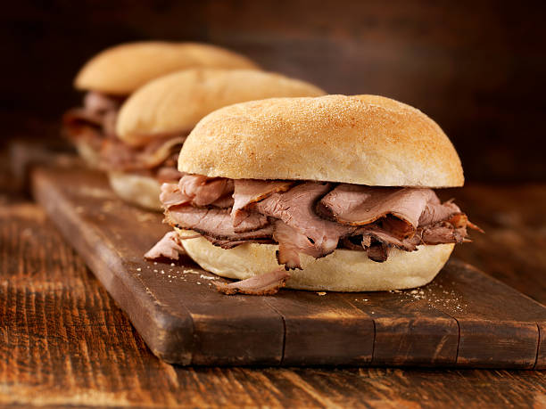 Order 6" Small Roast Beef Submarine food online from Knuckle Sandwiches store, La Verne on bringmethat.com
