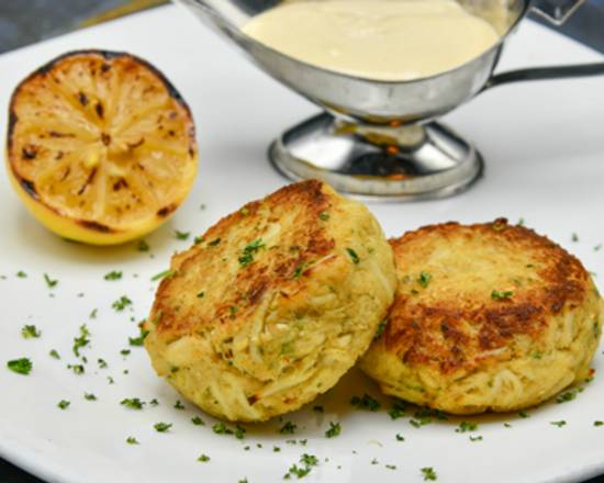 Order Jumbo Lump Crab Cakes food online from Morton The Steakhouse store, Reston on bringmethat.com