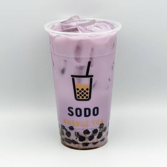 Order Taro Milk Tea food online from Sodo Poke And More store, Seattle on bringmethat.com
