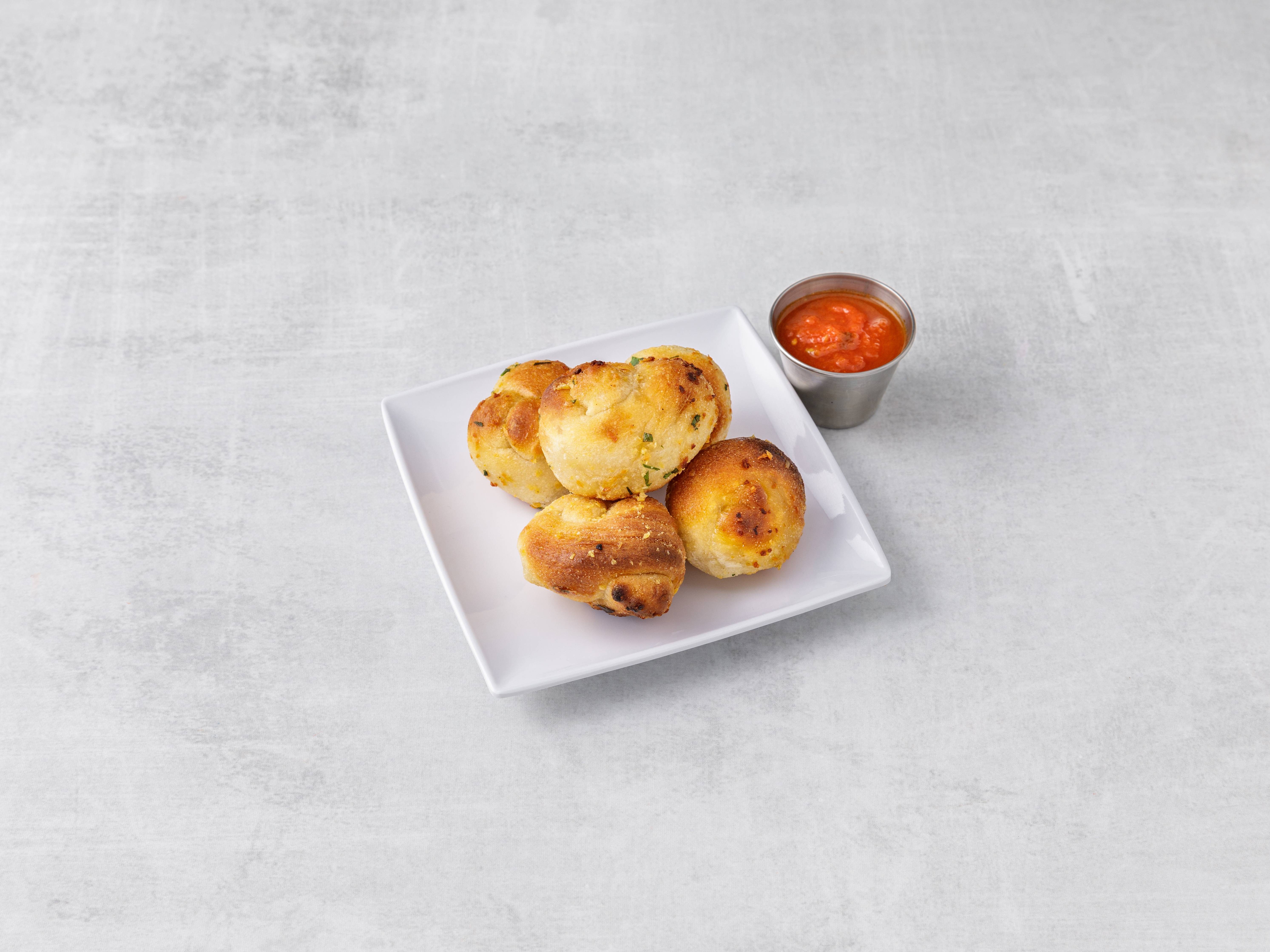 Order Garlic Knots food online from Luna Pizza store, West New York on bringmethat.com