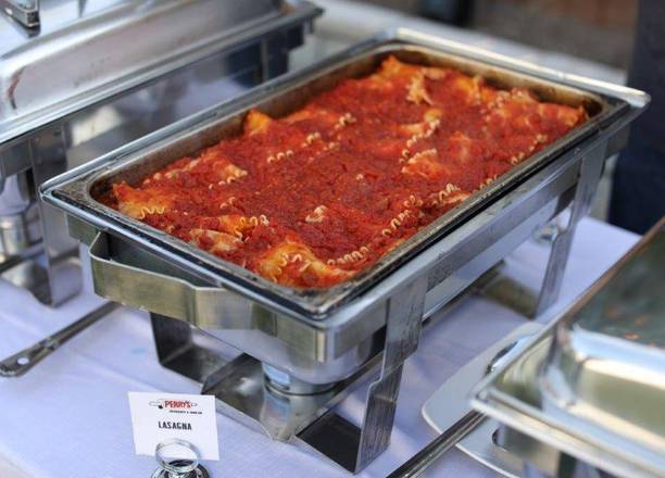 Order Lasagna Tray   food online from Perry's store, Huntington Beach on bringmethat.com