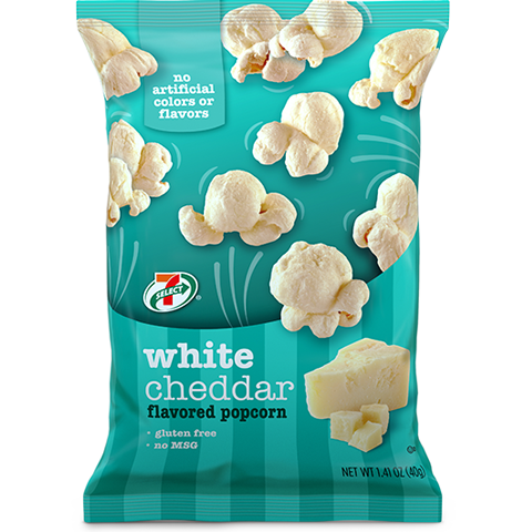 Order 7-Select White Cheddar Popcorn 1.4oz food online from 7-Eleven store, Dallas on bringmethat.com