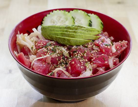 Order Island Ginger Ahi Poke Bowl food online from Wasabi Sushi store, Troutdale on bringmethat.com