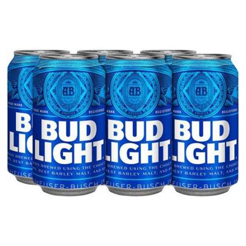 Order Bud Light Cans - 12 oz Cans/6 Pack food online from Bottle Shop & Spirits store, Los Alamitos on bringmethat.com
