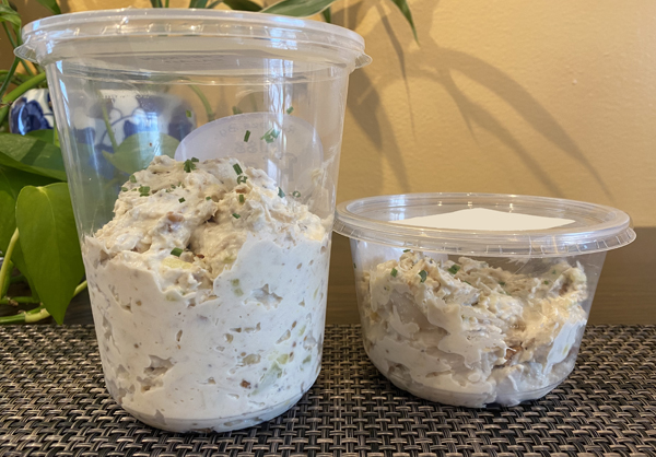 Order Miss Risa's 1 Pound Chicken Salad ToGo Tub food online from Rebecca Chocolates store, Sandy on bringmethat.com