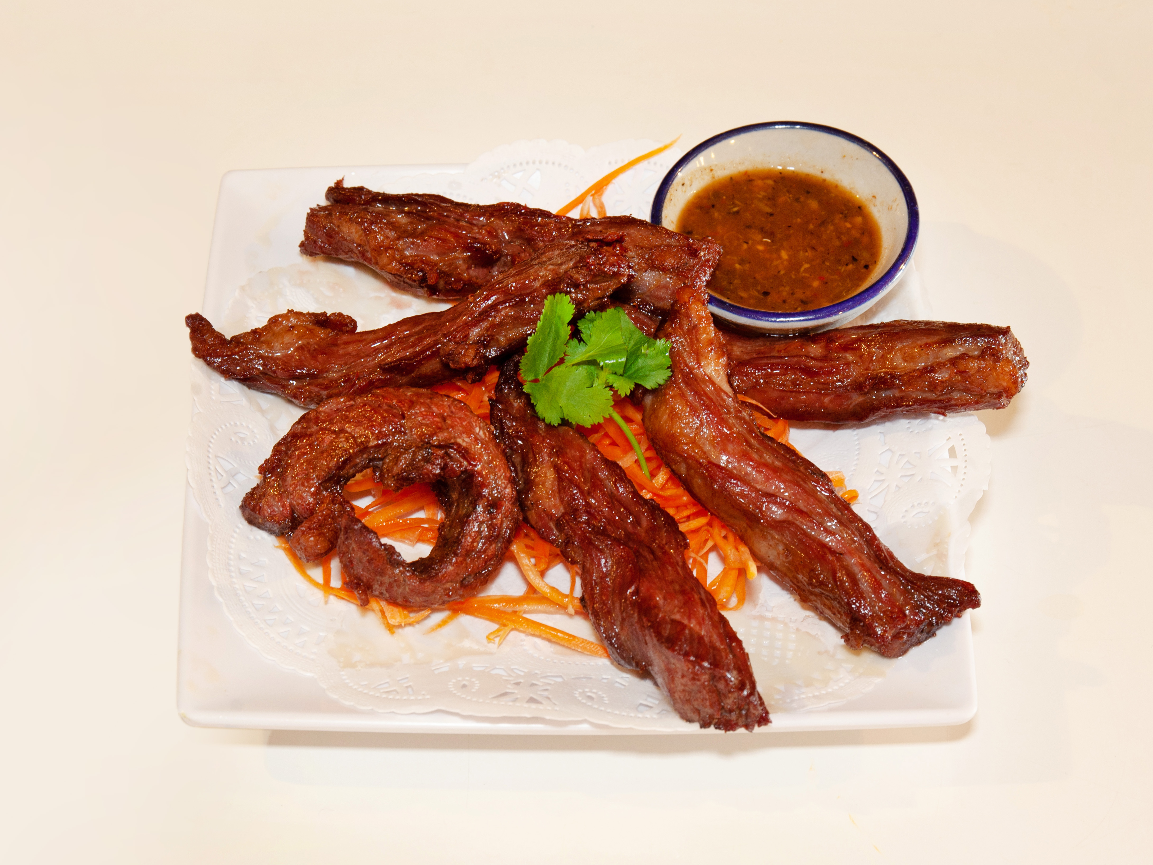 Order 47. Beef Jerky food online from Khun Dang Rest store, North Hollywood on bringmethat.com