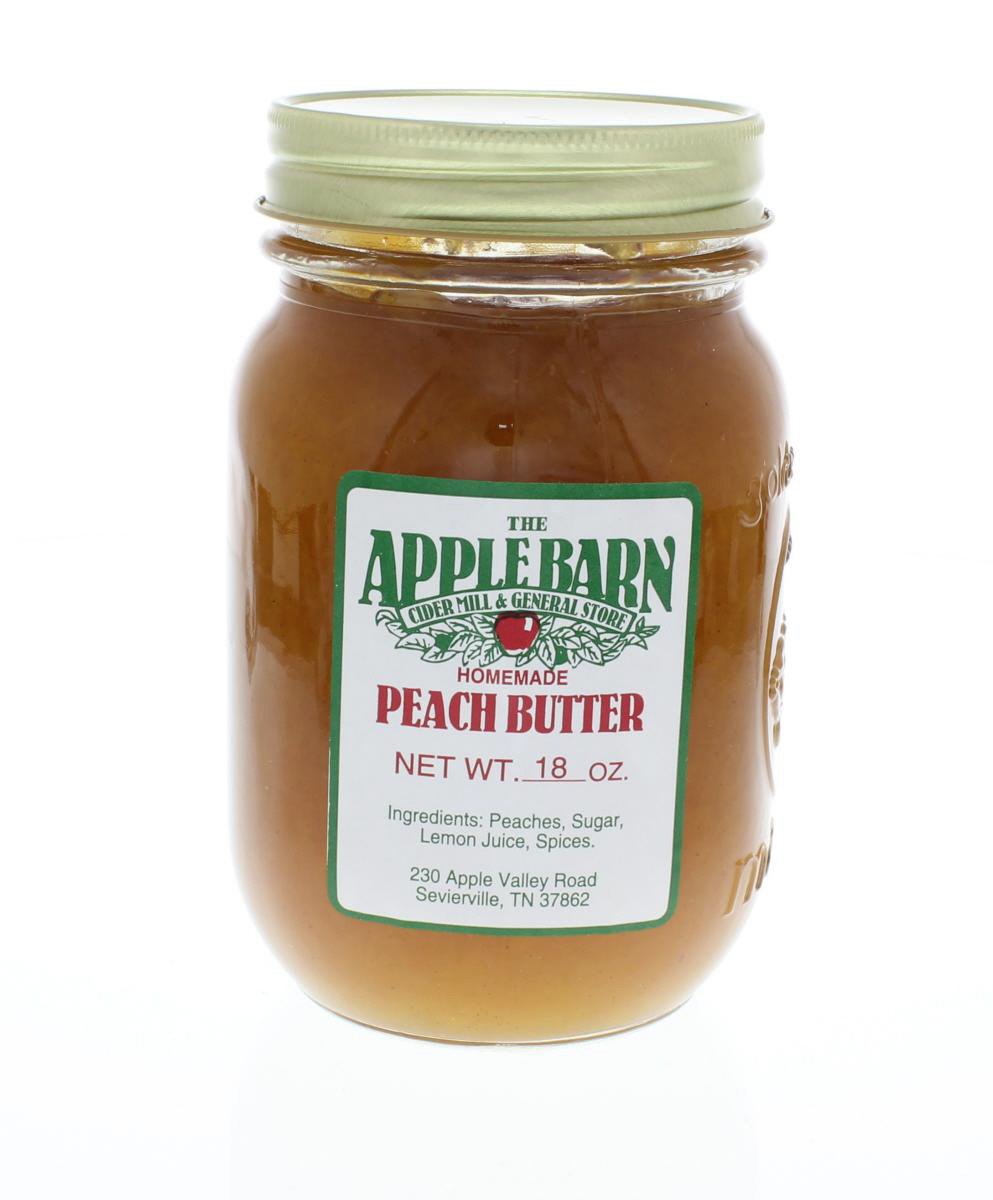 Order Peach Butter Pint food online from The Apple Barn And Cider Mill store, Sevierville on bringmethat.com