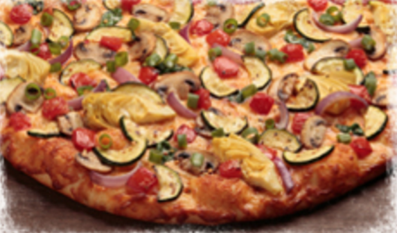Order Gourmet Veggie™ Pizza food online from Round Table Pizza store, Pacifica on bringmethat.com