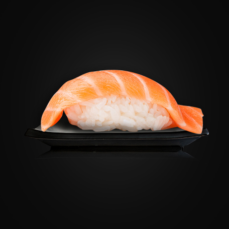 Order 21. Salmon Nigiri Sushi 2pcs food online from Ky Sushi store, Irvine on bringmethat.com