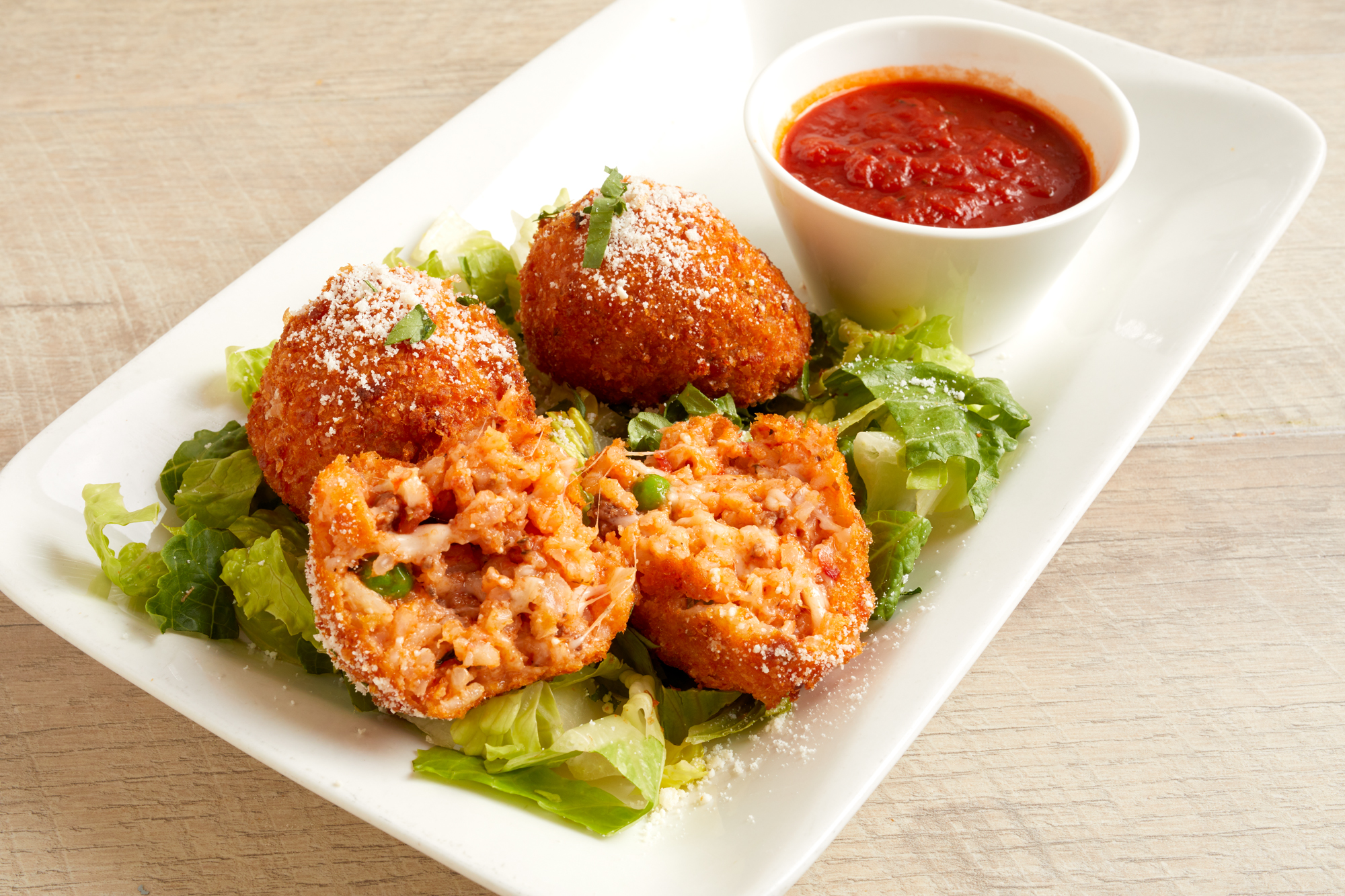 Order Mini Rice Balls food online from Mario's Pizzeria store, East Northport on bringmethat.com