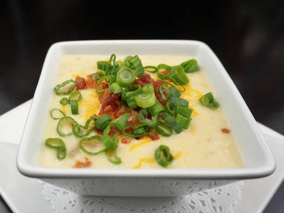 Order *Loaded Potato Soup Cup* food online from Sidelines Grille store, Canton on bringmethat.com