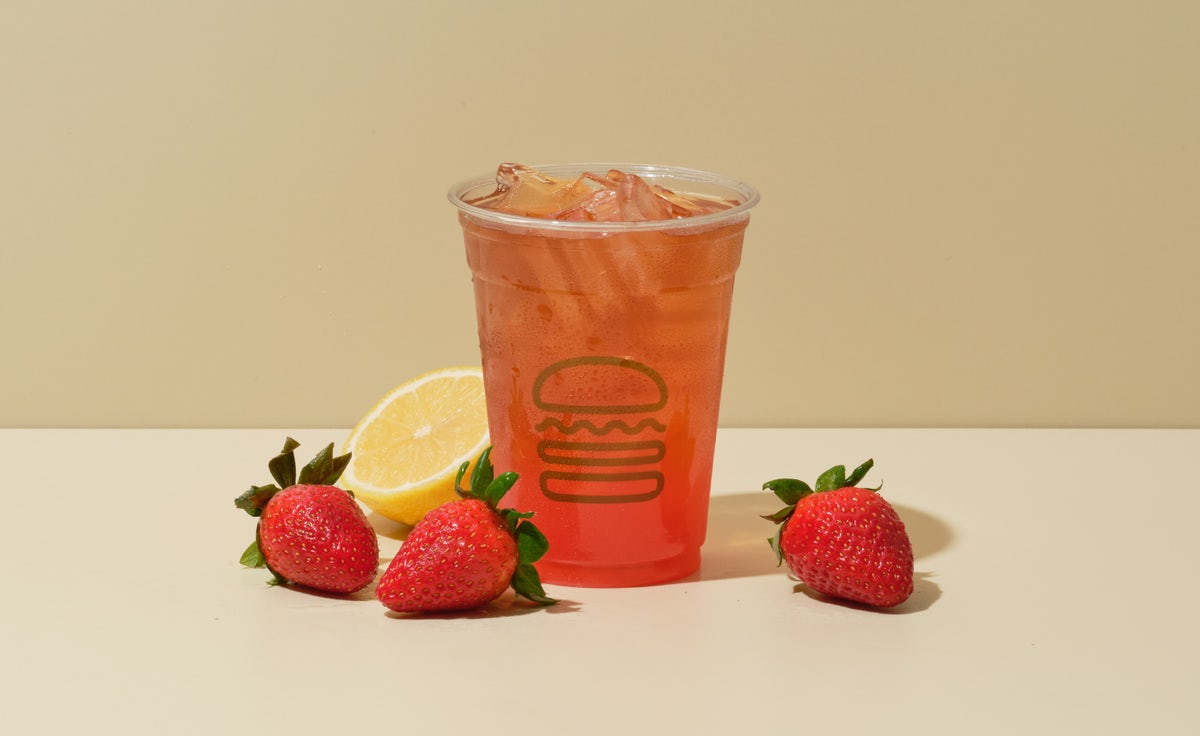 Order Fifty/Fifty Strawberry Lemonade food online from Shake Shack store, Kirkland on bringmethat.com