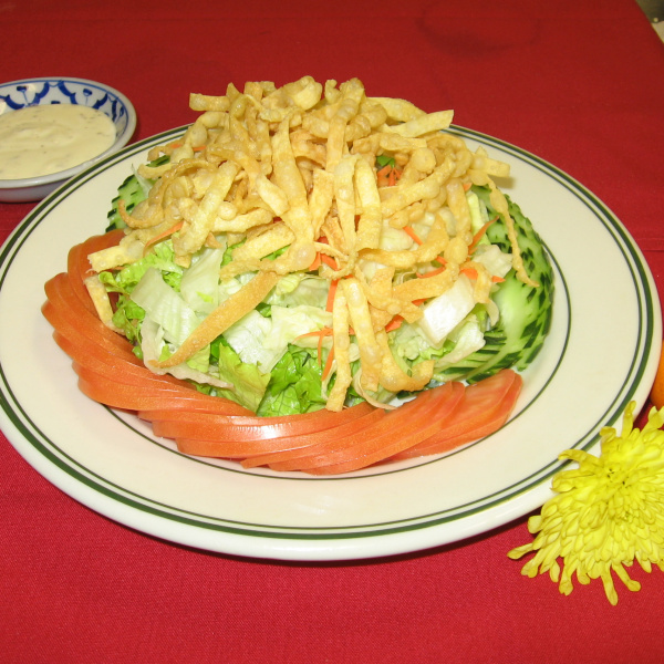 Order House Garden Salad food online from The Thai House store, Las Vegas on bringmethat.com