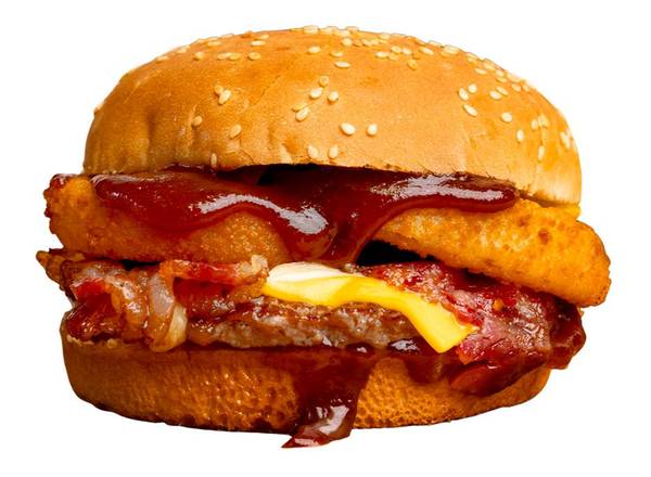 Order Western Burger food online from Shake N Buns store, Bakersfield on bringmethat.com