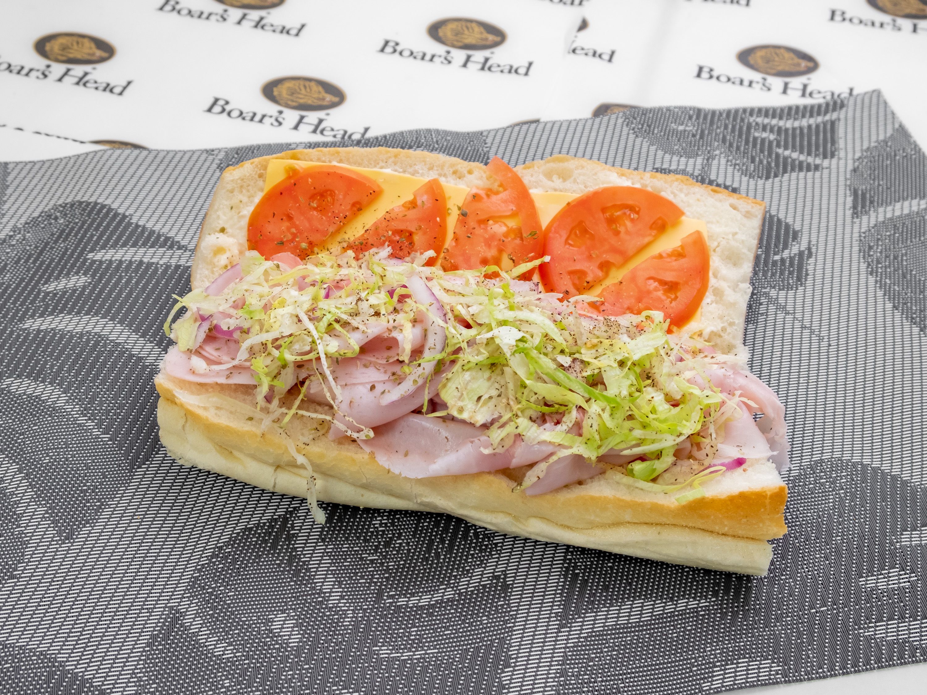 Order 8" Ham and Cheese Sub food online from Quick Stop Deli store, Perth Amboy on bringmethat.com