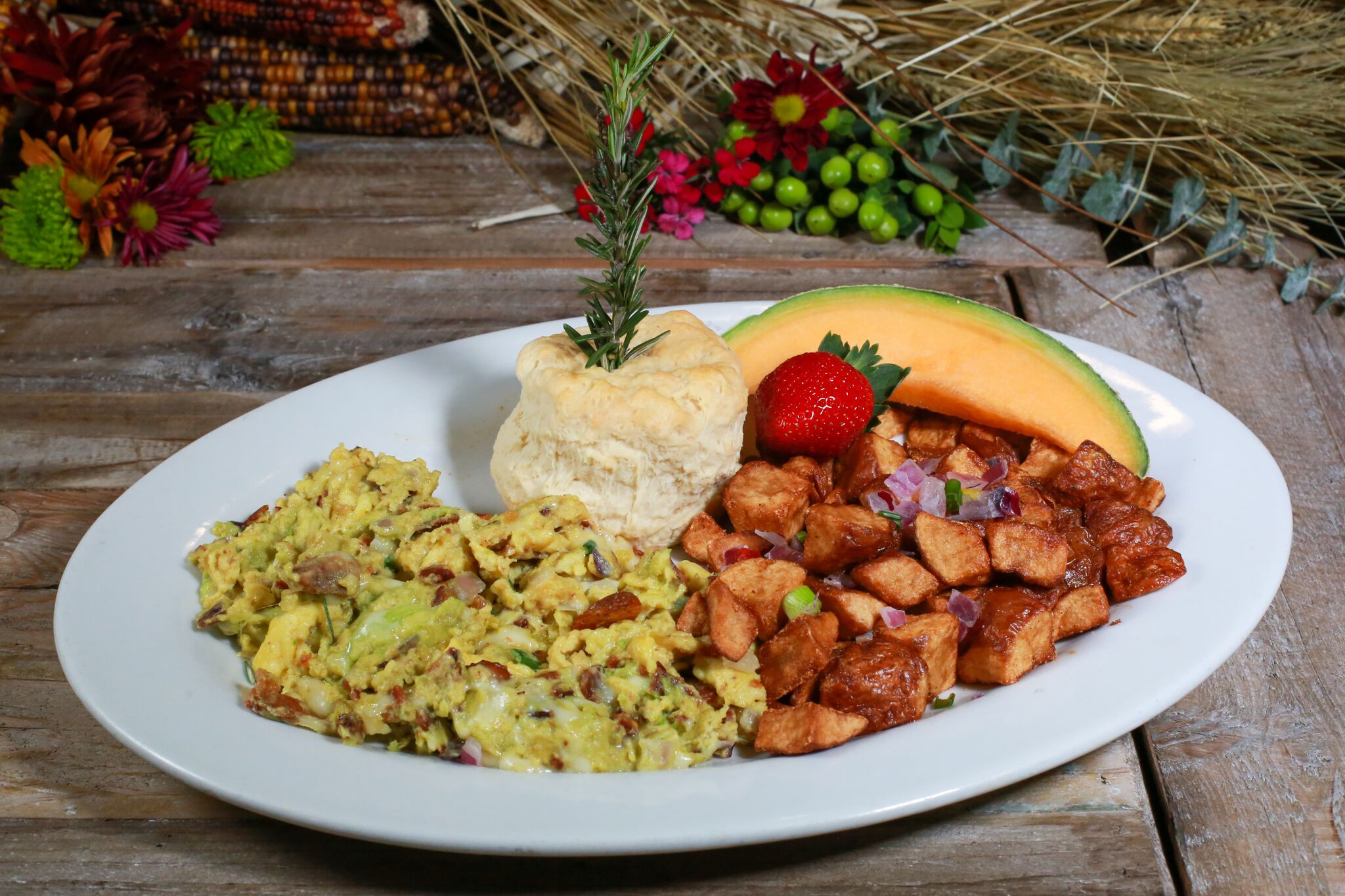 Order 1. Hardwood Smoked Bacon, Avocado, Onion & Swiss food online from Hash House a Go Go store, Las Vegas on bringmethat.com