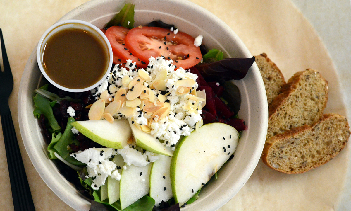Order Goat Cheese Salad food online from The Picnic Basket store, New York on bringmethat.com