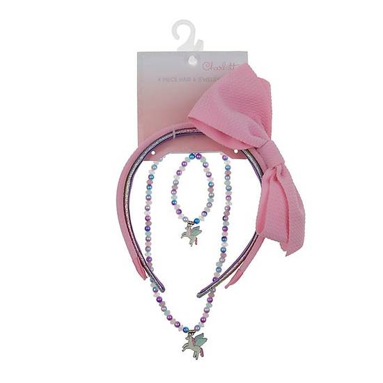 Order Capelli® 4-Piece Unicorn Costume Jewelry and Headband Set food online from Bed Bath & Beyond store, Lancaster on bringmethat.com