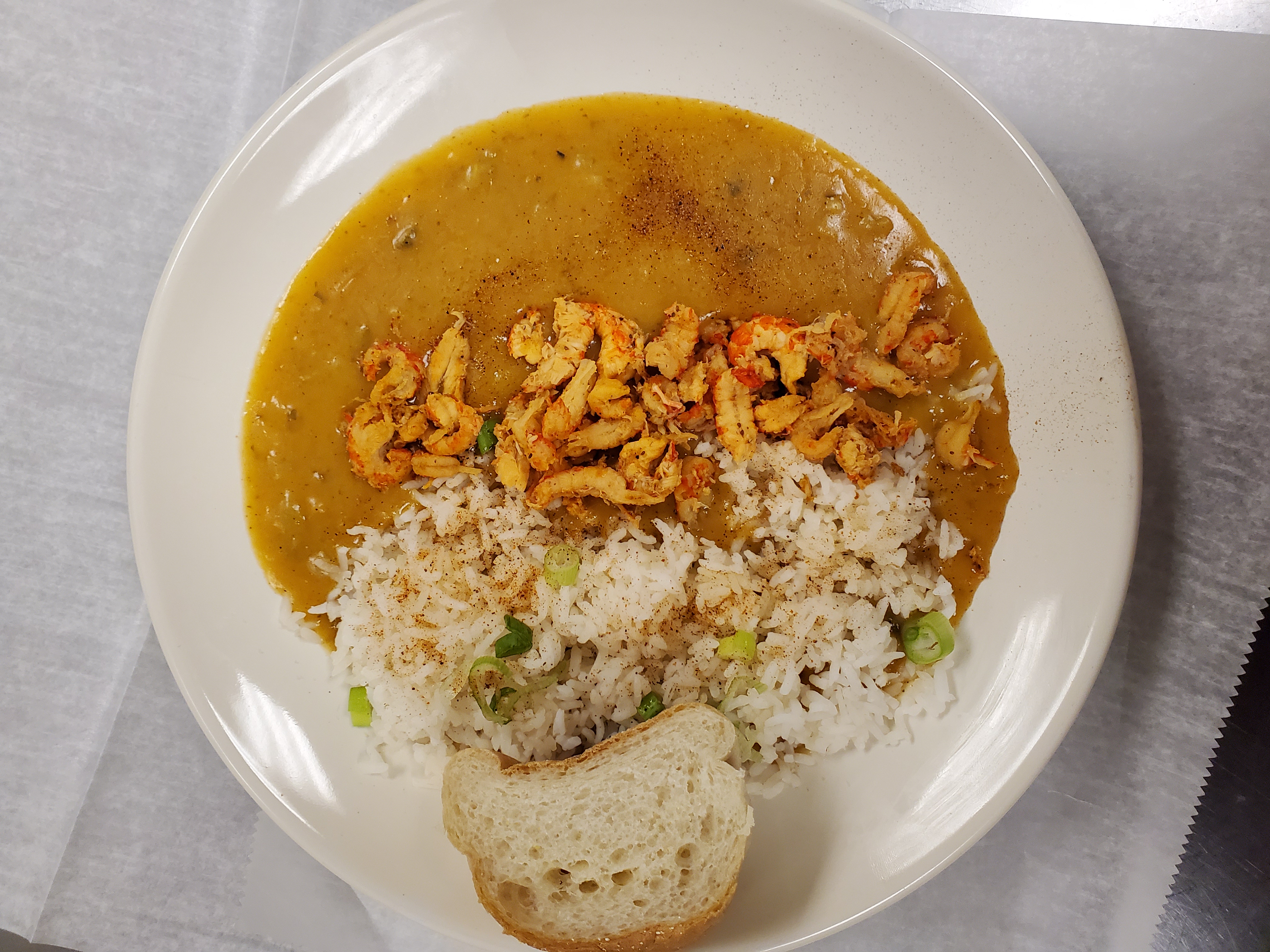 Order Shrimp Etouffee food online from Southern Kitchen store, Kansas City on bringmethat.com