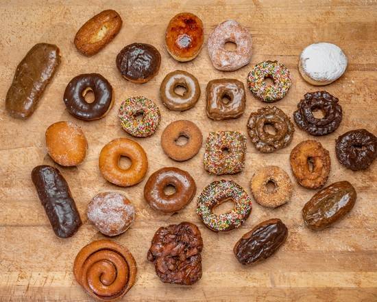 Order Dozen Assorted Donuts food online from Bob Donuts store, San Francisco on bringmethat.com